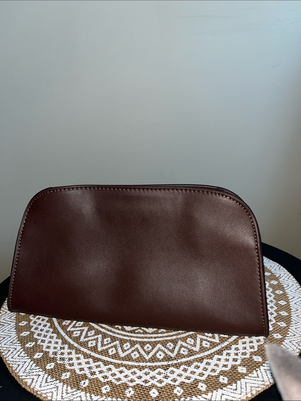 The Row Peggy Brown Leather Clutch - Inspired - Picture 13 of 13